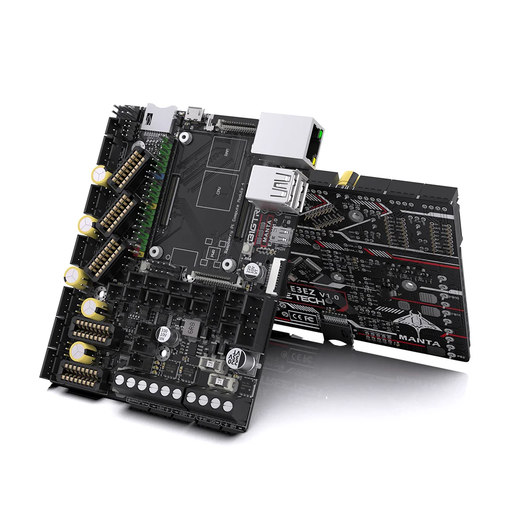 Bigtreetech-placa-mãe com Tela Sensível ao Toque Manta E3ez 32bit Motherboard Tft35 Spi Atualização Raspberry pi para Ender3 v2 Ender5 Pro Impressora 3d vs M8p - Imagem 3