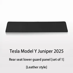 Premium Nappa Leather Under - Seat Corner Protectors - Car Interior Accessories (1PC)