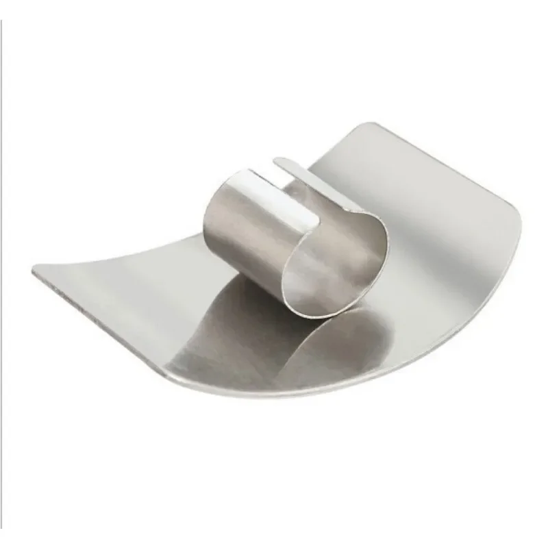 Finger Protector Finger Guard Kitchen Accessories Stainless Steel Finger Cover Finger Protection Safe Cutting Kitchen Must Have Cutting Guard Thumb Protector