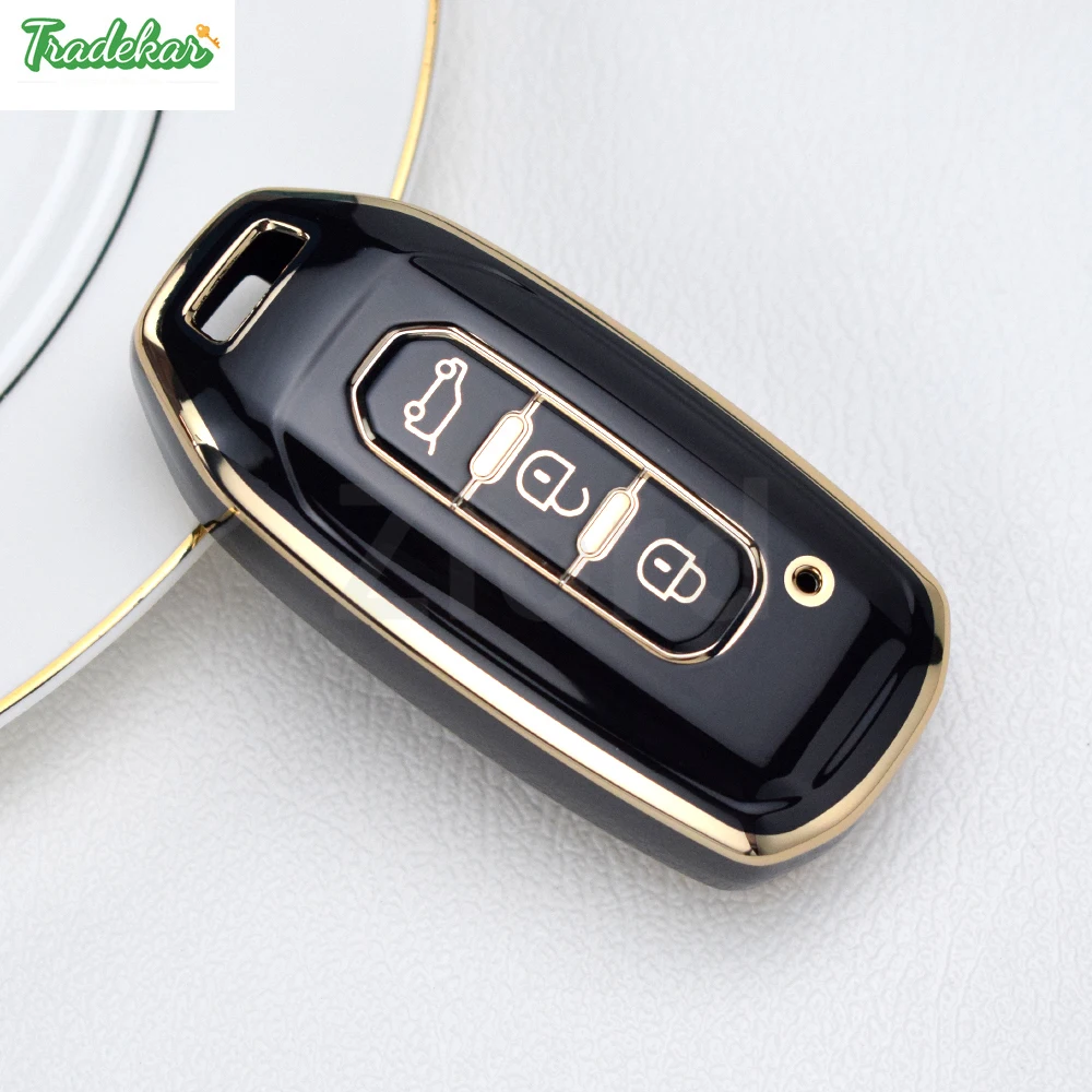 3 Pulsanti Tpu Car Remote Key Case Cover Holder Fob Per Ford Territory Ev 2020 Smart