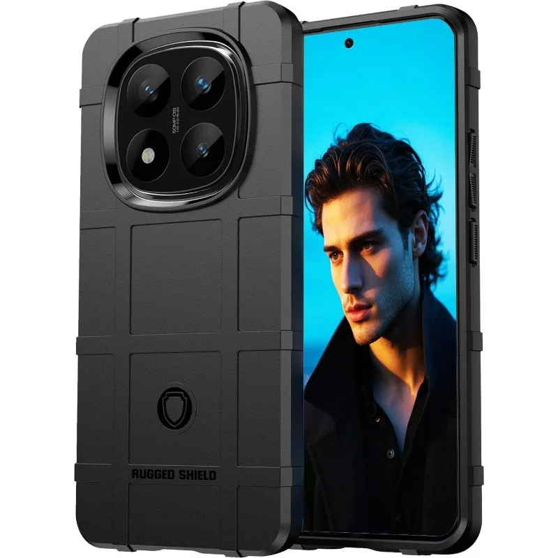 Enhanced Shockproof Armor Matte Case with Raised Lens Protection - Slim & Durable Phone Cover