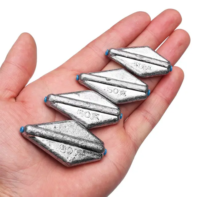 Pesi Panca Per Pesce Gatto 50 Pesi Da Pesca Piombo Da 1 Oncia (28 - Foto 2