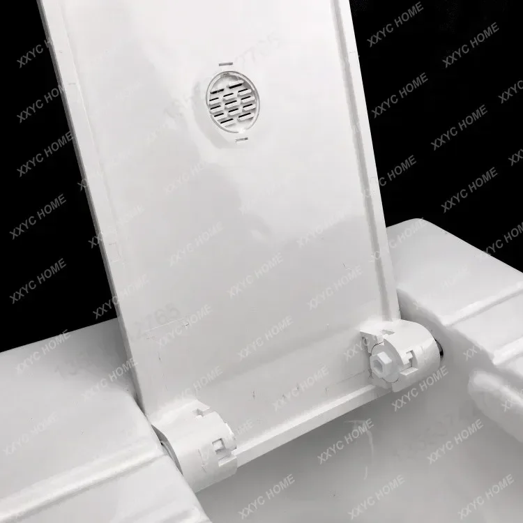 New Chaozhou bathroom ceramic squatting toilet with cover 3