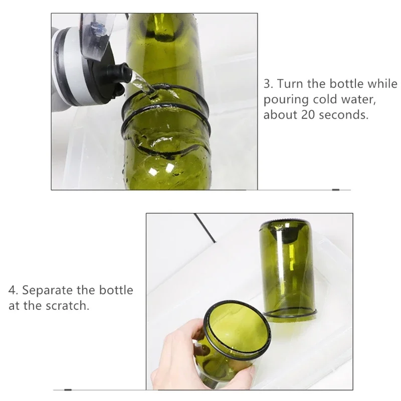 Glass Cutter Professional for Bottle Cutting Glass Bottle-Cutter DIY Cut Tool Machine Wine Beer Glass Craft Recycle Cutter Tool 3