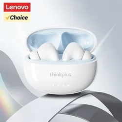 Enhanced Wireless Bluetooth Earphones with HiFi Sound and Touch Control (LP5 Pro White)