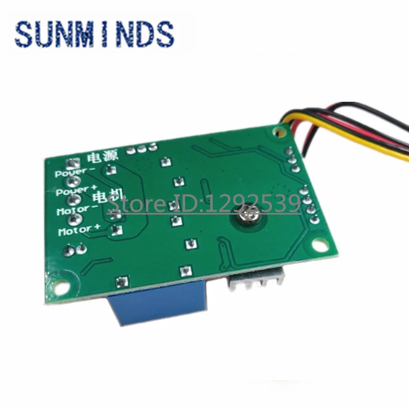 DC 6V 12V 24V PWM DC Motor Speed Controller Forward And Reverse Switch Linear Actuator Motor Controller Ddjustable Speed Control