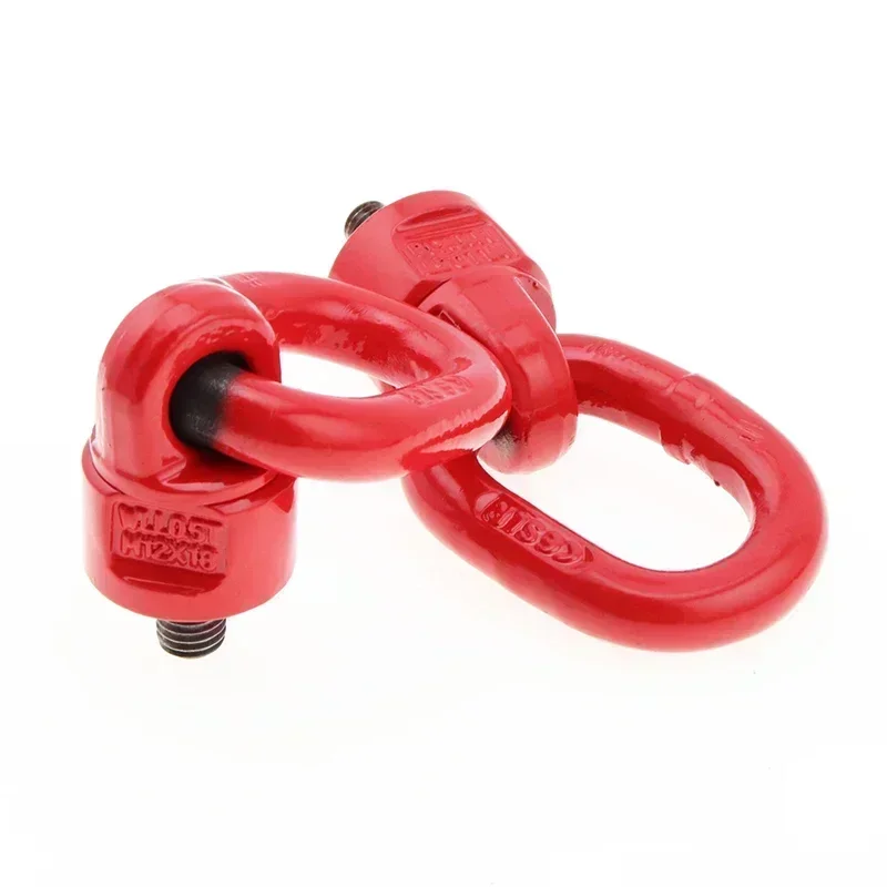 360&deg; Rotating Crane Lifting Sling Ring For Hoisting Mould High Strength Hanging Bolts Universal Eyebolt Size M8~M24
