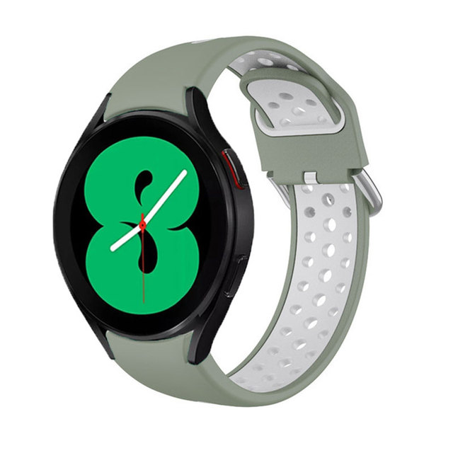 Gaps silicone Strap For Samsung Galaxy Watch 4 44mm 40mm Curved end correa Bracelet Galaxy Watch4 Classic 46mm 42mm Band