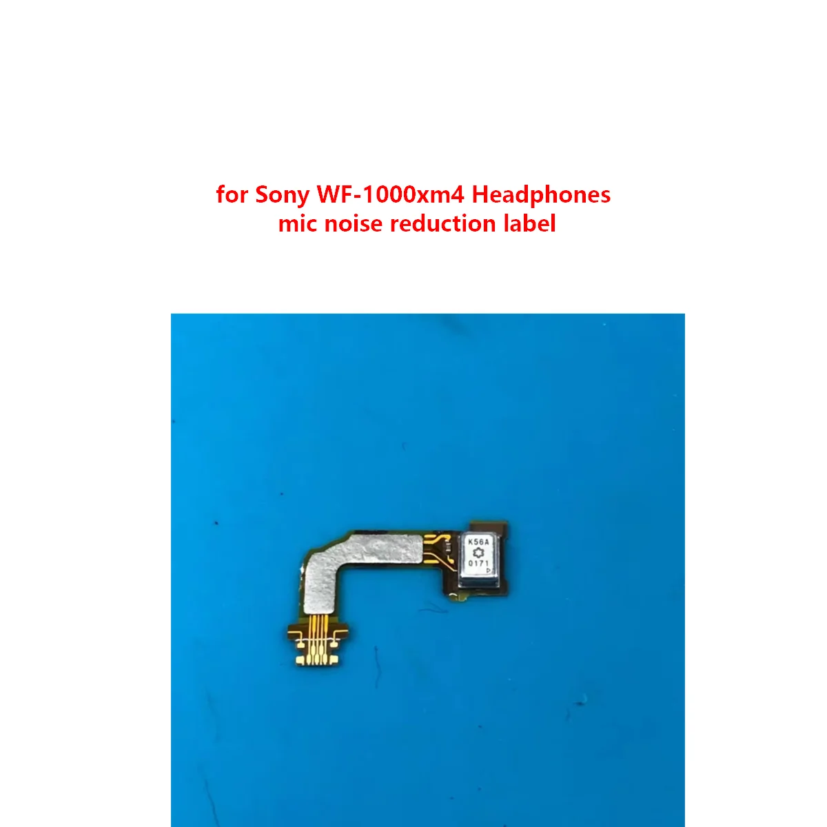 Original mic noise reduction label for Sony WF-1000xm4 Headphones replacement repair spare parts microphone