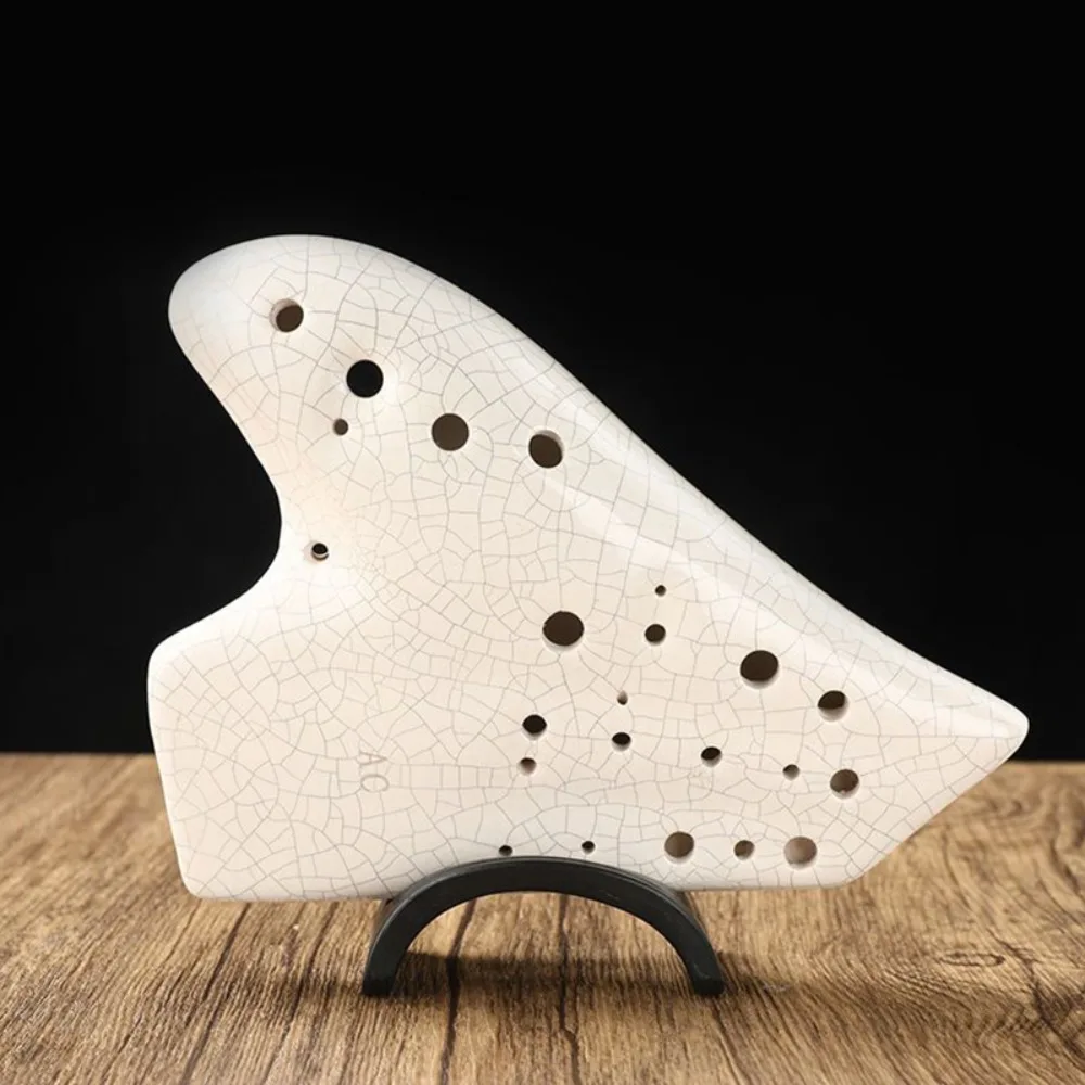 Triple Ocarina Alto C Key AC Professional Musical Instrumentation Ceramic Ocarinas Rare Orff Instruments Accessories Flute Gift