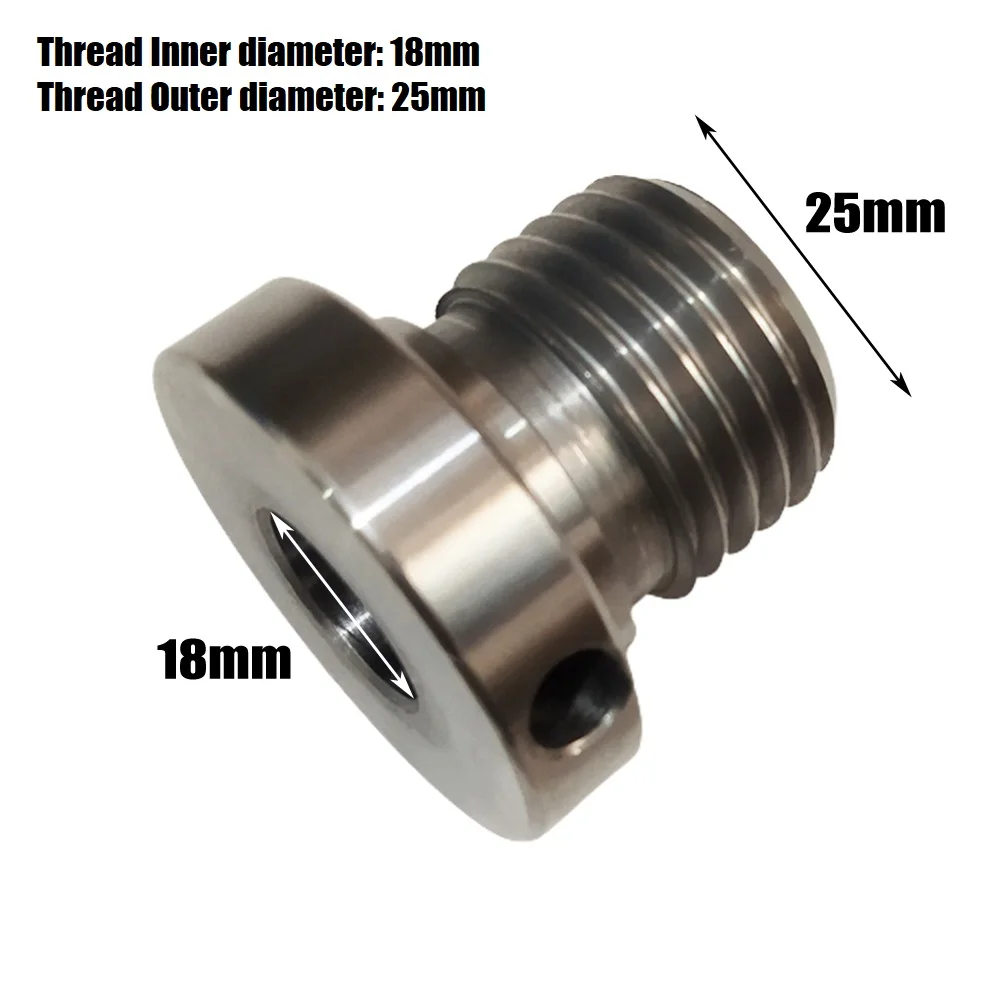 

Wood Lathe Chuck Adapter Screw Thread Spindle Adapter For Wood Turning Lathe 25 To 18mm 33 To 18mm 33 To 25mm Woodworking