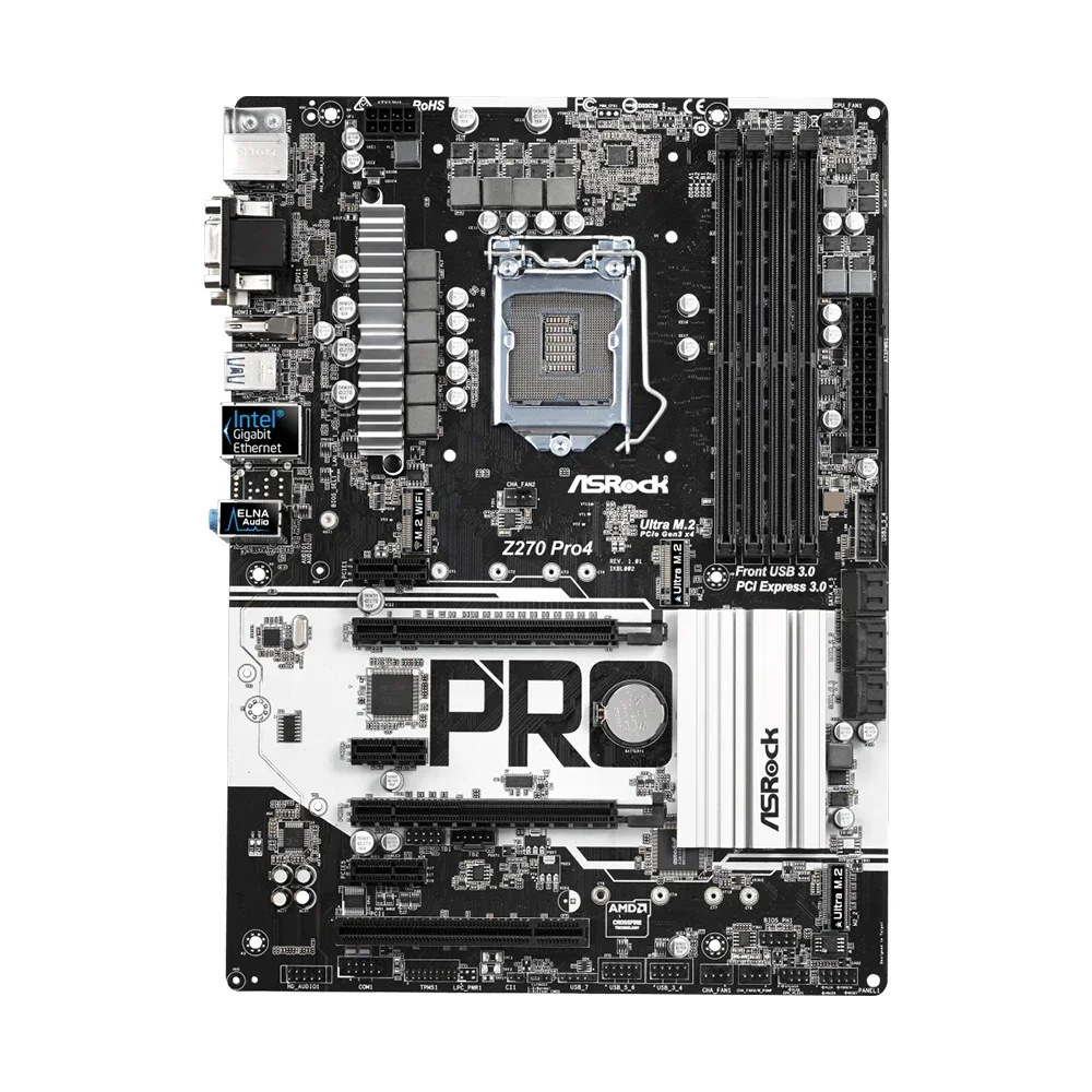 ASRock Z270 Pro4 マザーボード Intel i7-7700K S215836fd520e475e88867c8b197ed