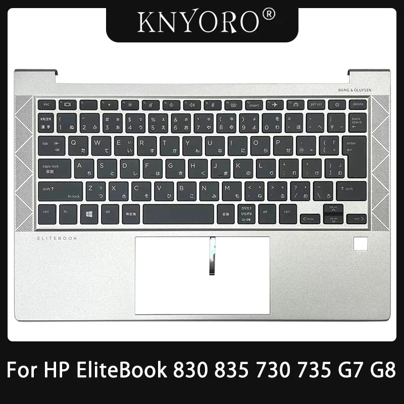 

New Original Japan Keyboard for HP EliteBook 830 835 730 735 G7 G8 Laptop Palmrest Upper Case Repalcement Shell M21674-291