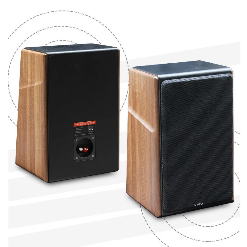 8/10 Inch 200W Wooden Speaker Woofer 4ohm KTV Speaker Treble Home Singing Audio Home Fever Passive Bookshelf