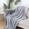 Fluffy Coral Velvet Blanket Flannel Plush Comfortable Thickened and Warm Soft Sofa Throw Blanket for Air-Conditioned Room Luxury 2