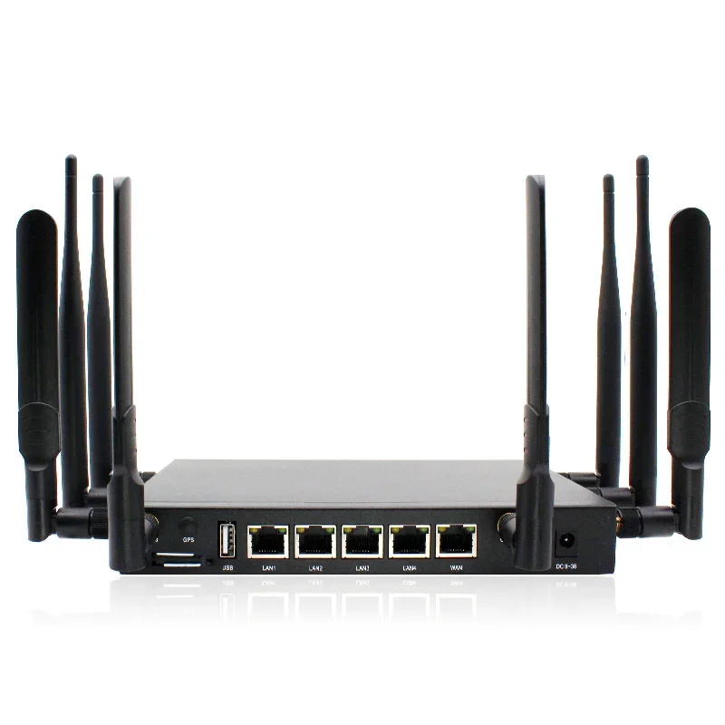 Rts 5G Lte Modem Router Industriale Con Supporto Per Slot Per Scheda Dual Sim 2.4Ghz E 5.8Ghz Supporto Vpn
