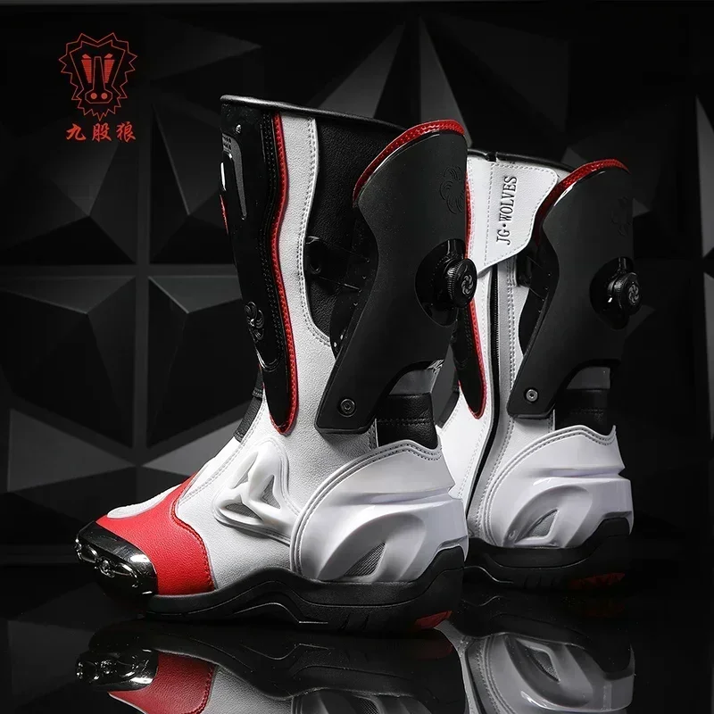 Motorcycle Boots Motorcycle Shoes Boots for Motorcyclist Man Waterproof Enduro Botas Moto Hombre Anti-Fall Riding