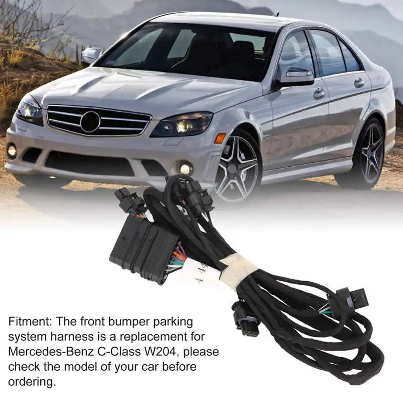 Front Bumper ing Aid System Wiring Harness 2044408541 Positioning Sensor Harness Fit for C-Class W204