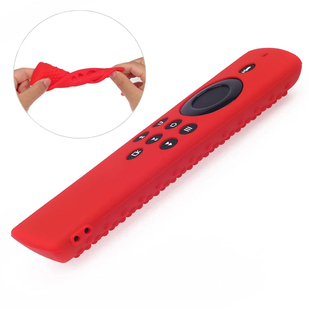 

Silicone Remote Cover Case for Fire TV Stick Lite Remote Control Protective Shockproof Silicone Remote Case Non-slip