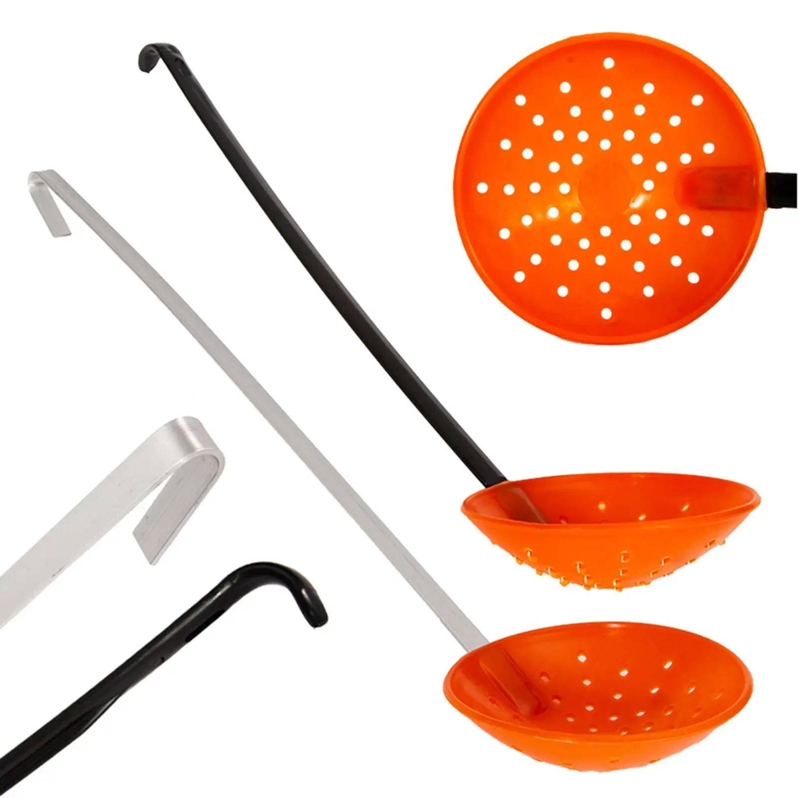 Lightweight Ice Fishing Skimmer Spoon Fish Scoop Net for Winter Fishing Tool and Ice Box Use