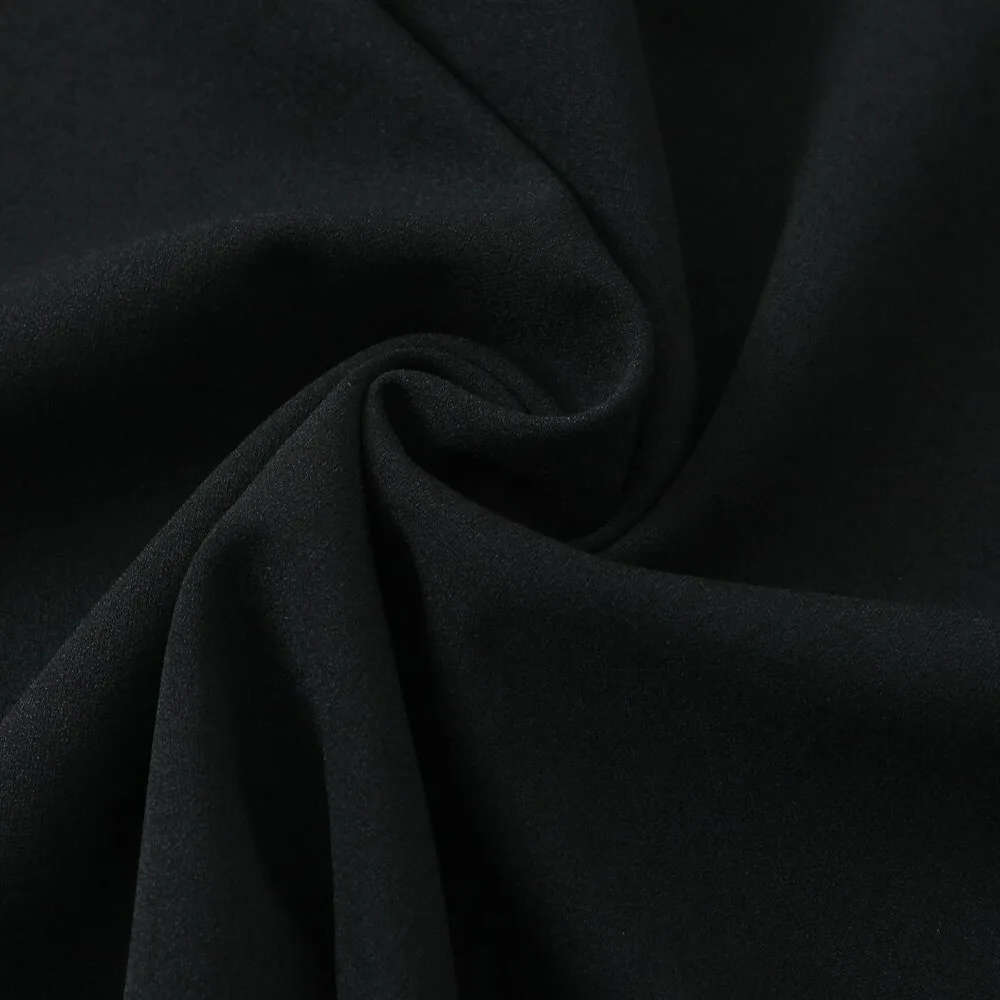 French Chain Square Collar Slim-fit Dress for Women, Puff Sleeve, Back Split Engagement Dress, Good Quality, Plus Size, Autumn