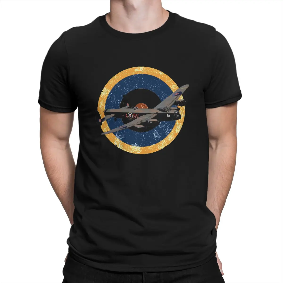 Raf British Avro Ranger Ww2 Bomber Plane Unique Tshirt Airplane Lover Maglietta Casual Vendita Calda Roba Per Adulti