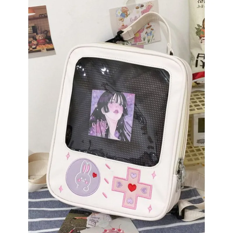Game Cute Shoulder Cartoon Bag Console Soft Backpack Handbags For Women High-Quality Messenger Versatile Luxury Crossbody Y2k