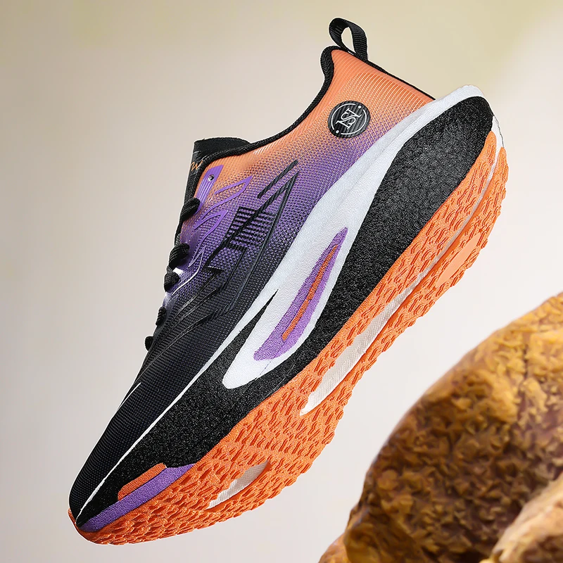 Bequeme, lässige und stilvolle Herren-Sport-Laufschuhe mit atmungsaktivem Mesh-Obermaterial, rutschfester und abriebfester Sohle, niedrigem Schnürdesign, geeignet für Freizeitkleidung, Laufen und Outdoor-Aktivitäten, für alle Jahreszeiten geeignet. – Detail 11