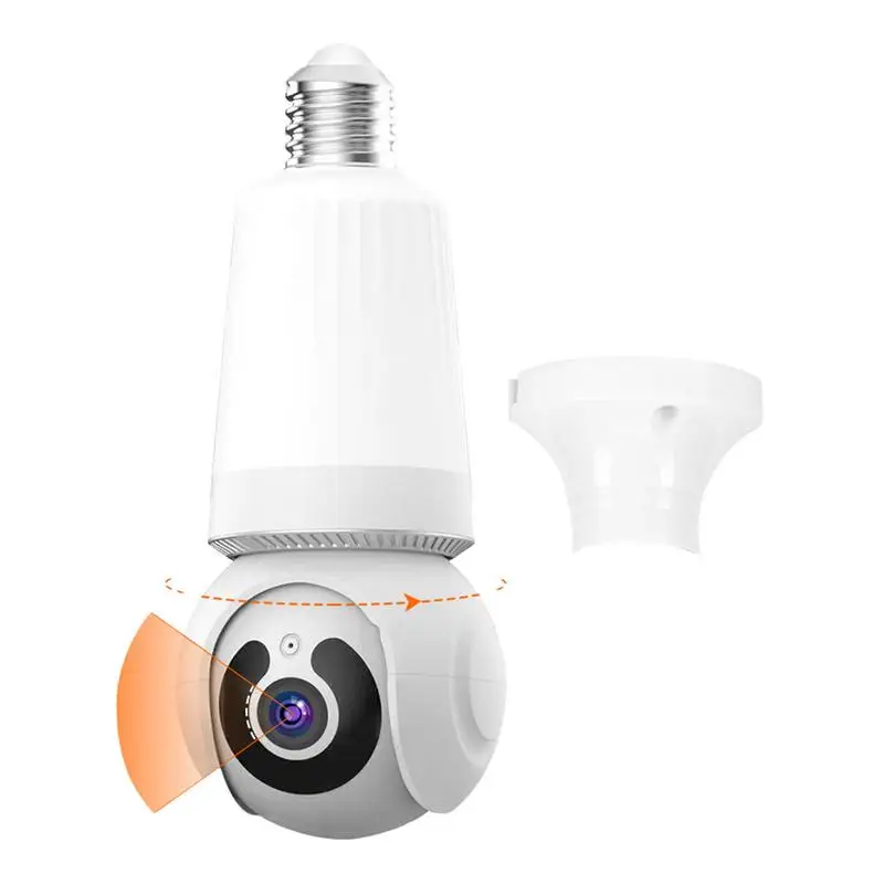 

Беспроводная уличная лампа для видеонаблюдения 360 P с двухсторонним звуком и функцией ночного видения
