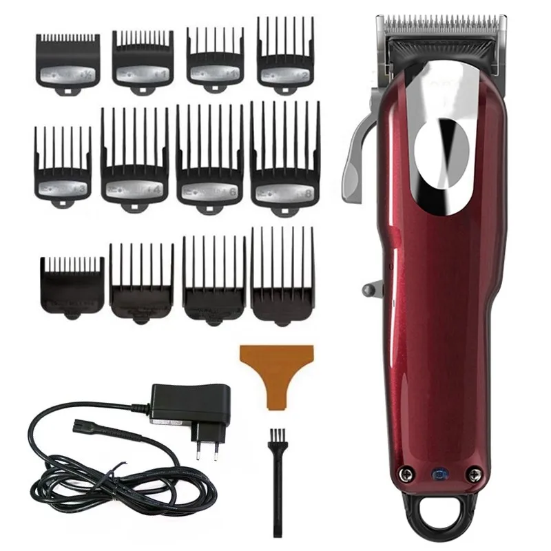 Professional adjustable barber hair clipper for men electric cord/cordless hair cut rechargeable trimmer magic blade hair clipper hair trimmer