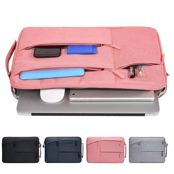 Borsa universale impermeabile per laptop, custodia per notebook da 12, 13, 14, 15, 15.4, 15.6, 16 pollici, per Macbook, borsa da viaggio, valigetta.