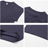 HBC Women's Training T-shirt Eco Friendly High Impact Running Top Tee Push-up Workout Pilates Fitness T-shirt Yoga Crop Top 3
