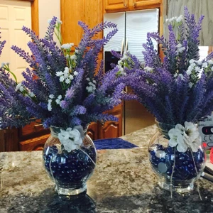 artificial lavender flowers