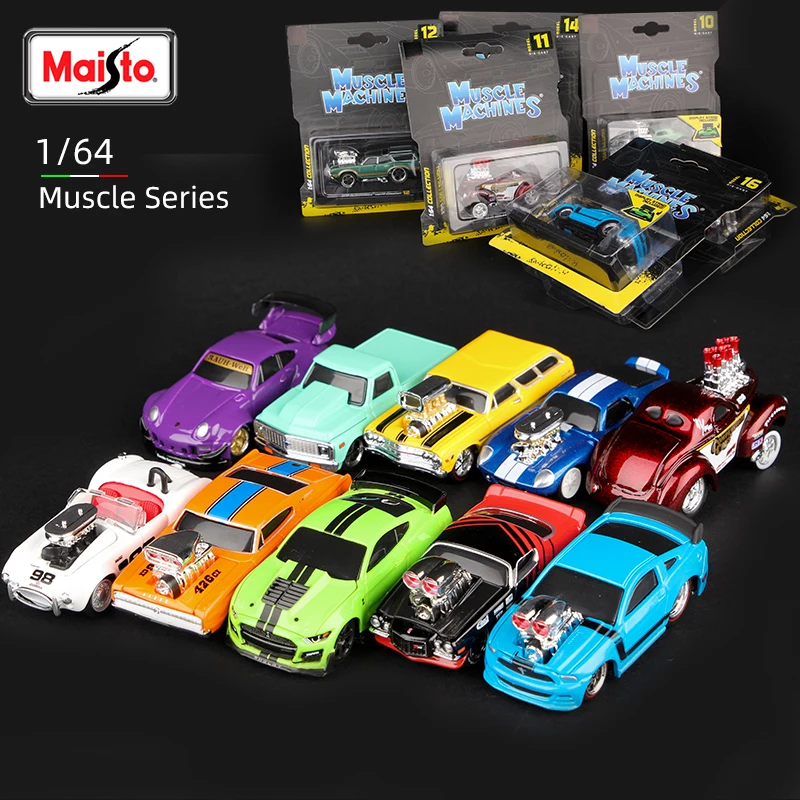 Maisto164MuscleMachinesSmallAlloyCarModelSeriesFord