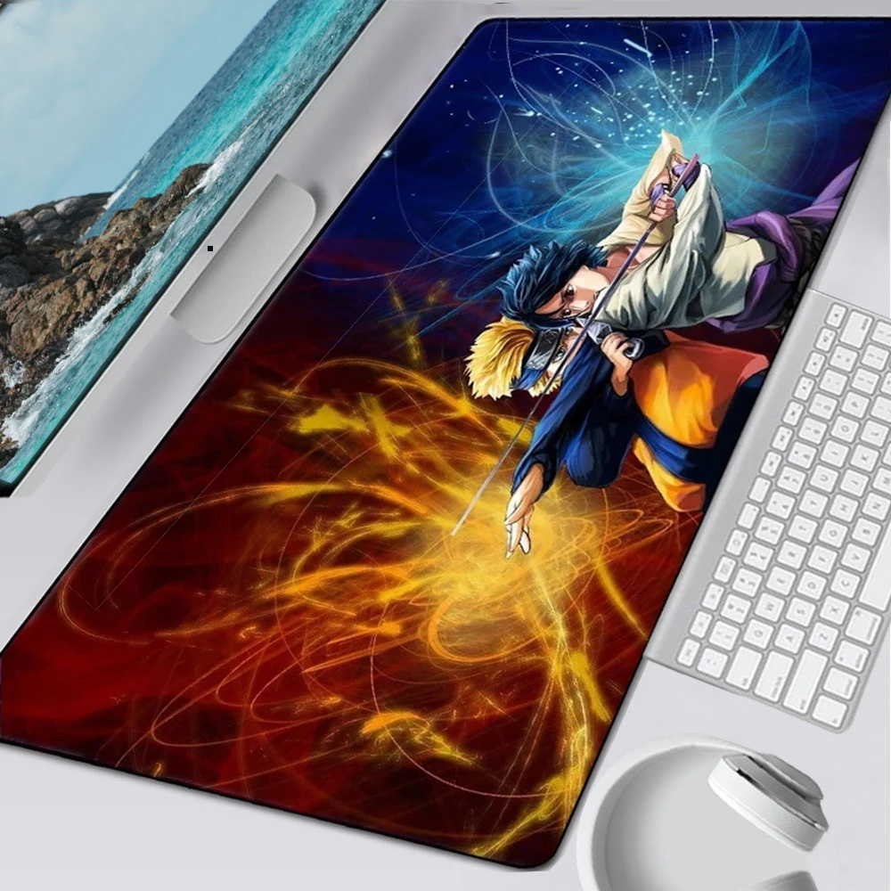 Игровой коврик для мыши с аниме N-Naruto компьютерный rgb строительный коврики xxl |