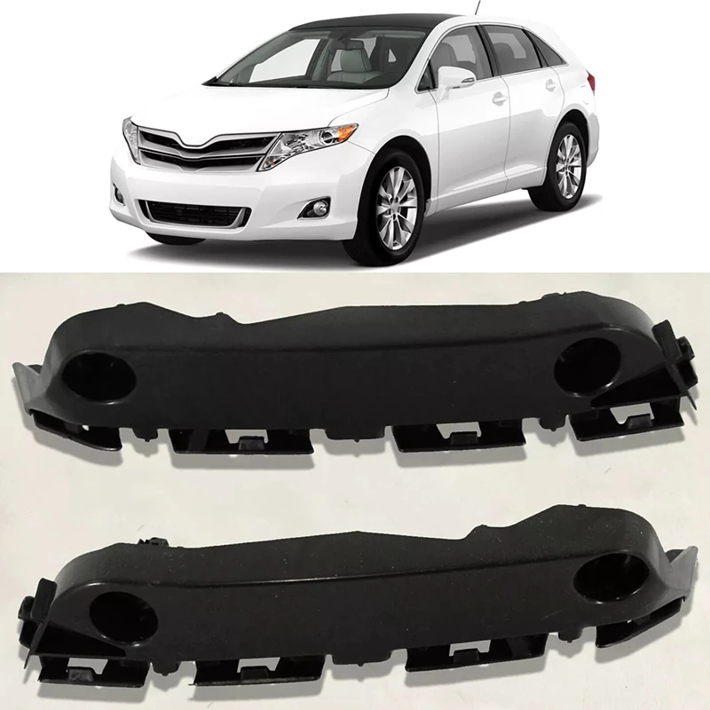앞 범퍼 브래킷 어셈블리 왼쪽 및 오른쪽, Toyota Venza 2009-2015, 52536-0T010, 52535-0T010, 2 개