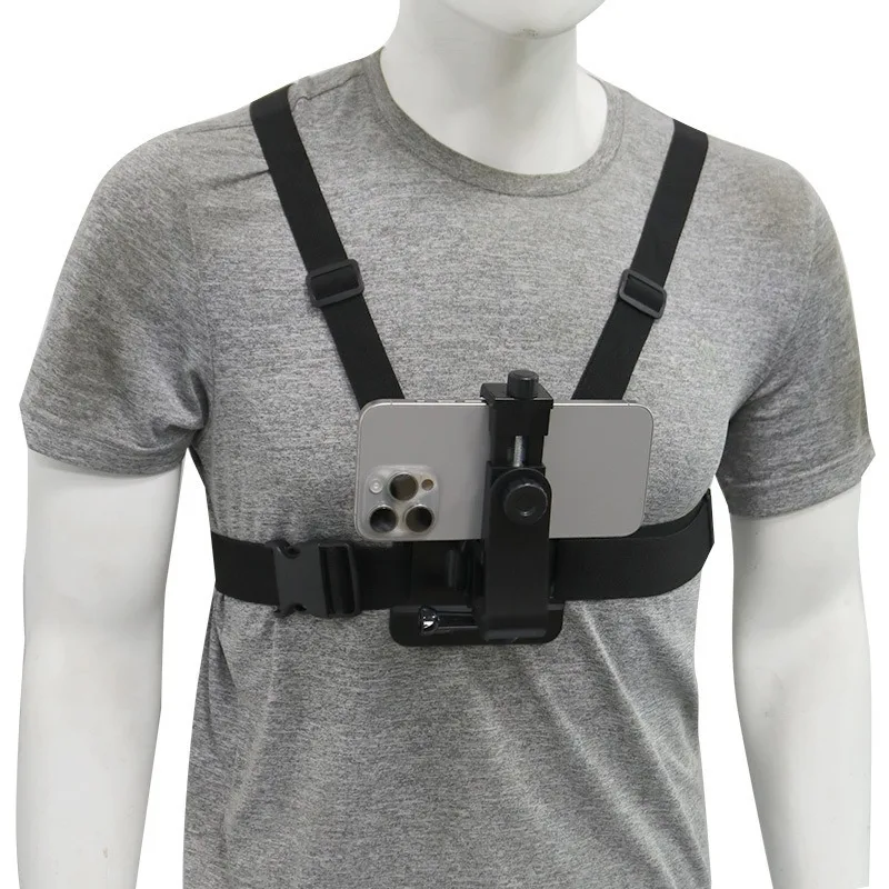 Universal Smartphone & Action Camera Chest Strap Mount