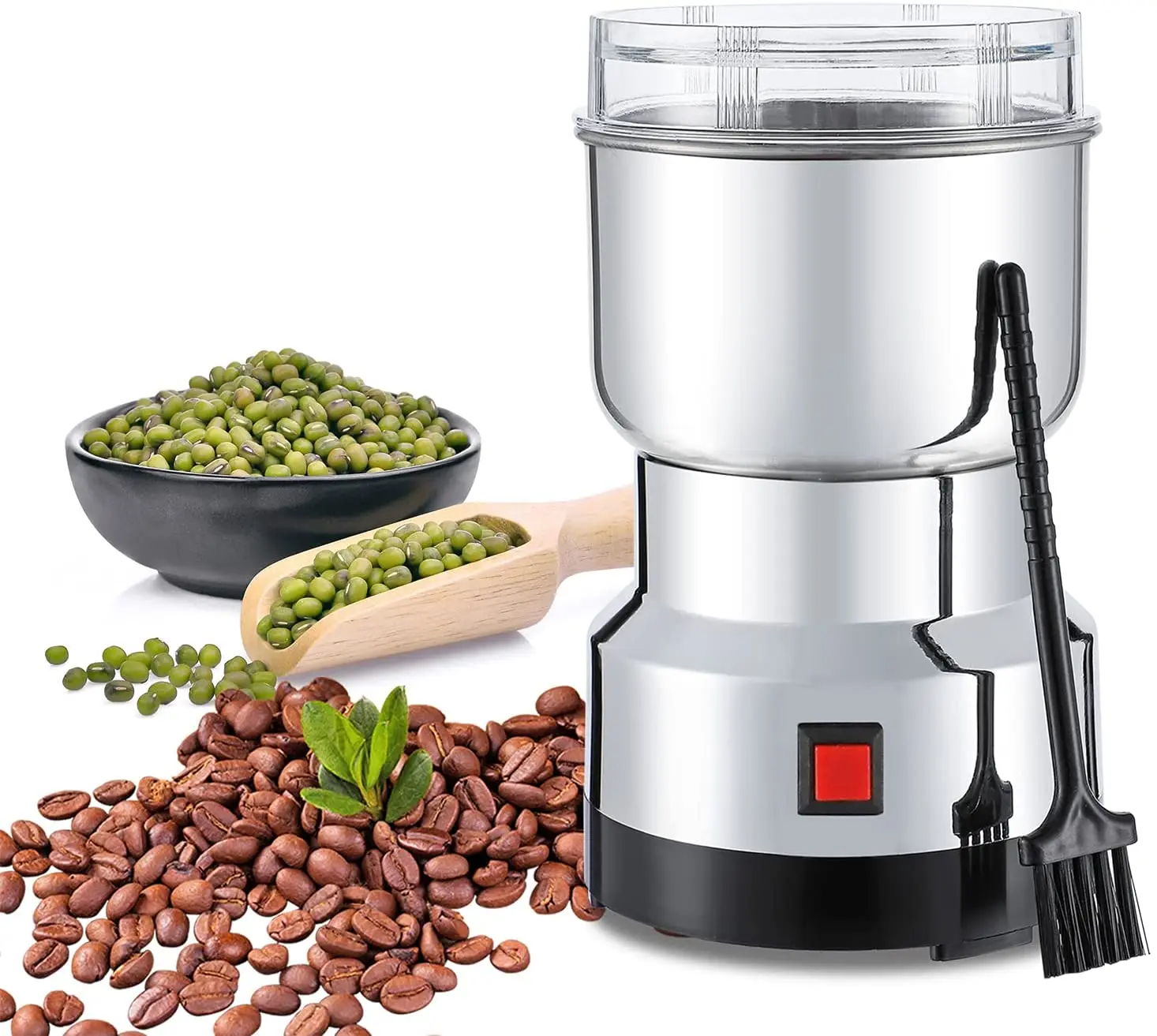 Multifunction Smash Machine Electric Grain Grinder Mill Stainless Steel