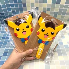 

Anime peripheral Pokemon silicone Pikachu hand-held makeup mirror cartoon cute pet elf fans you makeup mirror