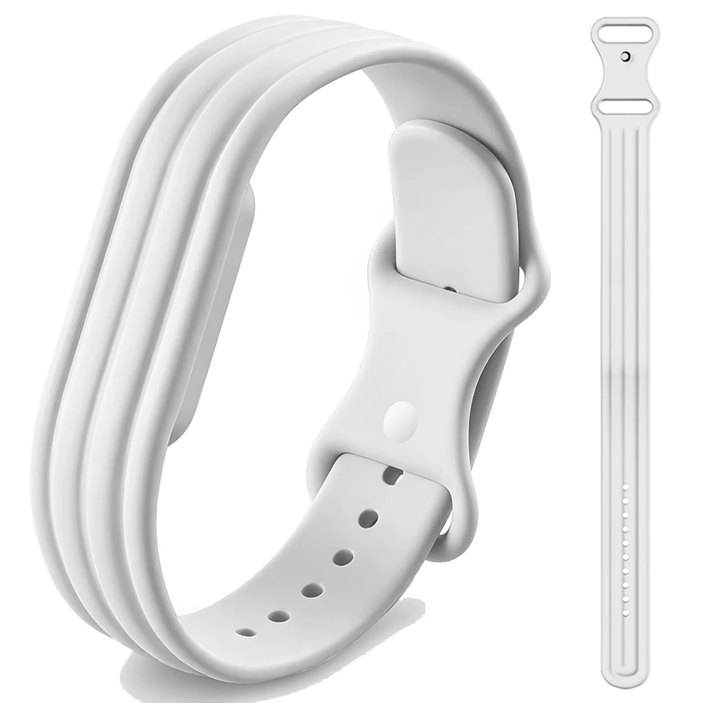 Silicone Loop Fitness Tracker Sports Wristband Replacement Bracelet Accessories