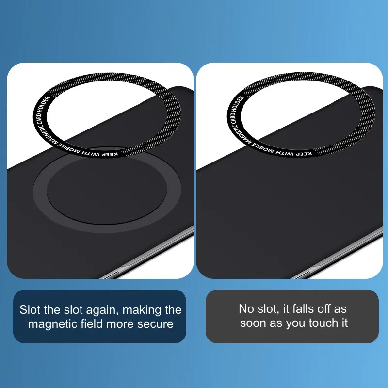 Ultra Thin Magnetic Frameless Wireless Charging Phone Case