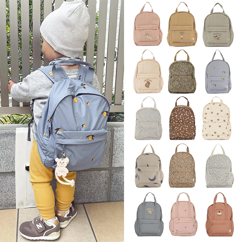 Ks Brand Mommy Bag Travel Children Kid Cherry Zaino Zaino Primario Baby Waterproof Print Borse Per L'Asilo Regalo Per Ragazze Dei Ragazzi