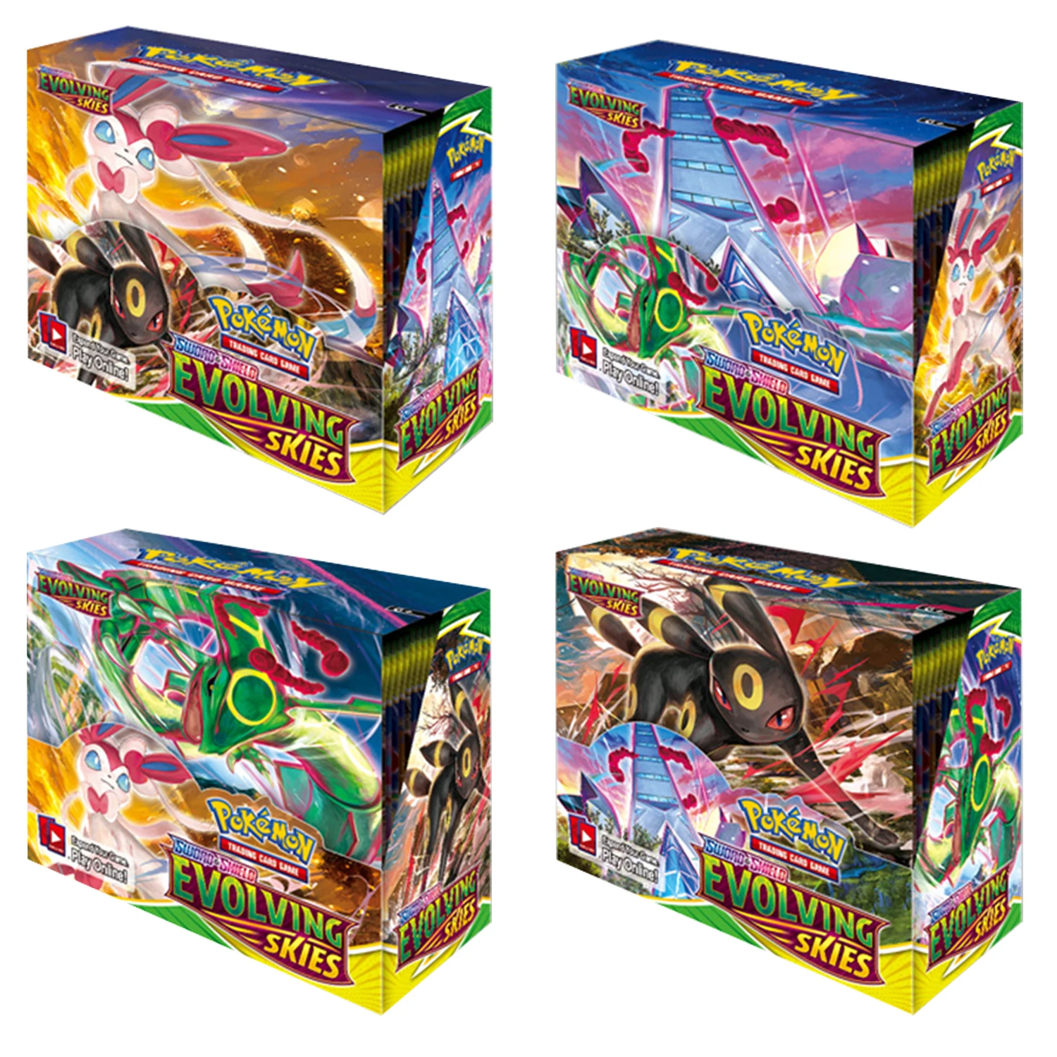 Carte Pok mon TCG Sword Shield Evolving Skies Booster Display Box
