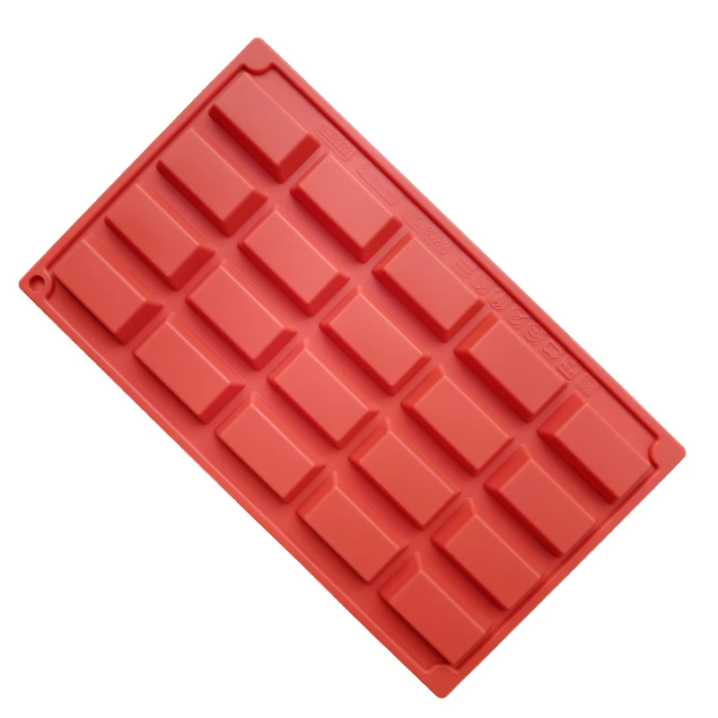 Moule en silicone rectangle 20 ml - 119 cavités