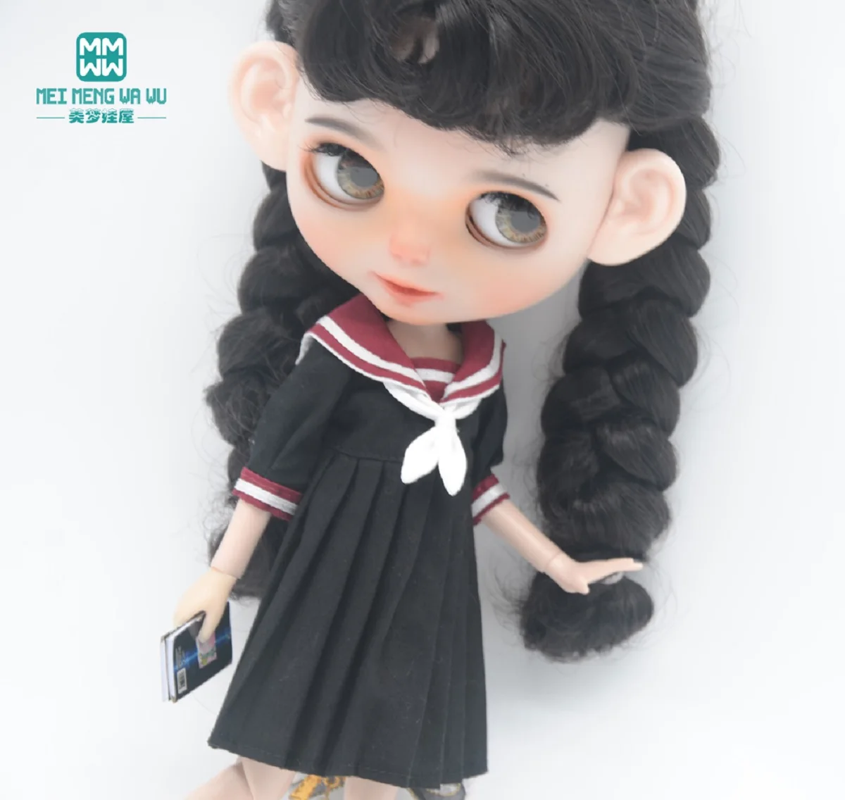 

Школьная форма для кукол, клетчатая юбка для кукол Blyth Azone OB23 OB24 1/6