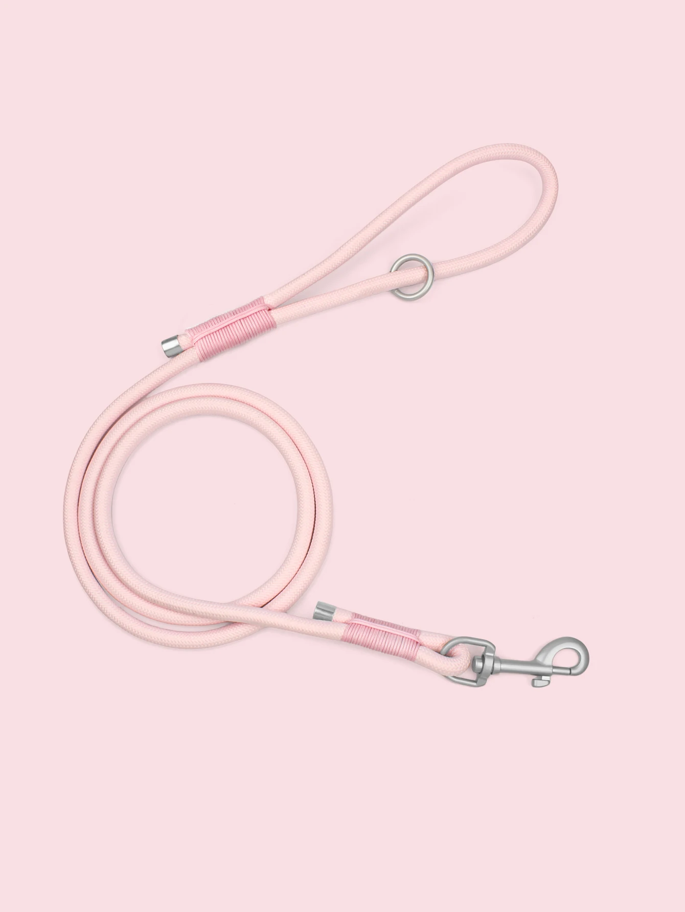 Modische Hundeleine aus Polyester für Hundeübungen im Freien, Spaziergänge und Laufen mit hängender Kotbeutelfunktion, O-Ring-Ankünfte – Detail 9
