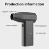 Mini Turbo Jet Fan Adjustable wind speed Electric Air Duster Type-C Charging Strong Winds 41m/s Brushless Turbo Jet Blower 5