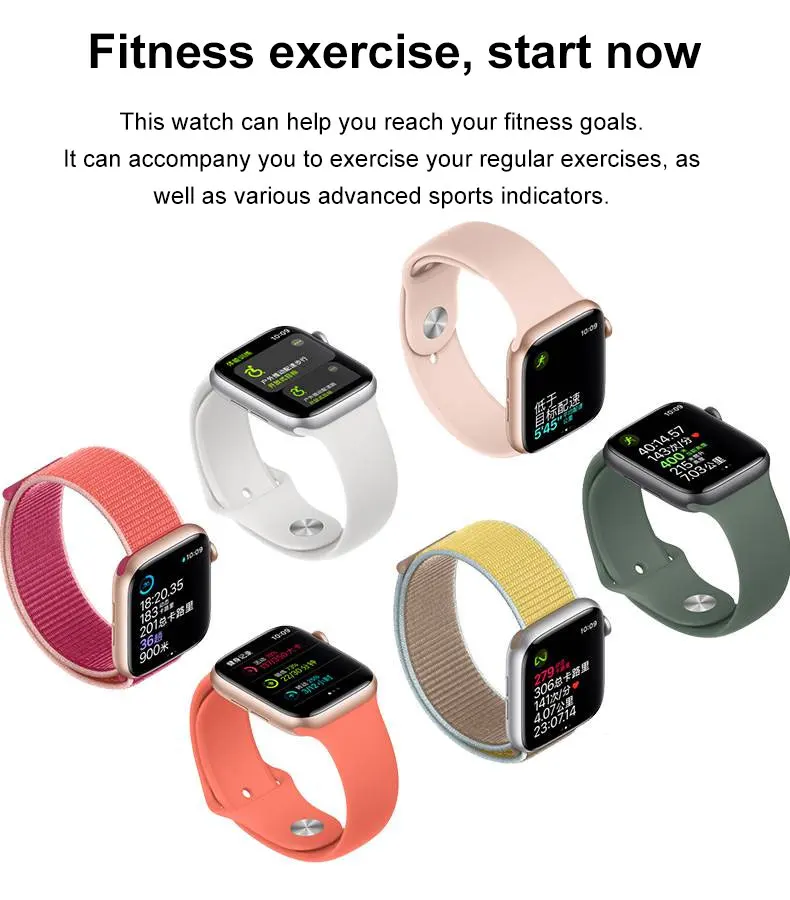 APPLE Watch Series 5 Used GPS Smartwatch 40mm / 44mm Aluminum Case with