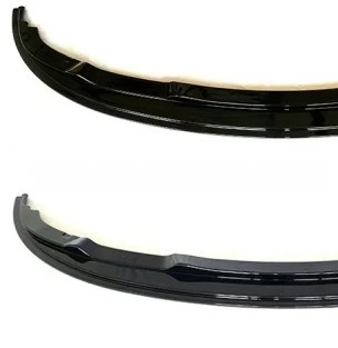 BMW 3 시리즈 프론트 립 E90 4도어용 R 더블 레이어 프론트 립 스포일러 초기 및 후기형 프론트 립