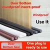 1pc Door Sealing Strip, Door Bottom Seal Strip, Soundproof Door And Window Gap Windshield Strip, Heat Preservation And Dustproof 1